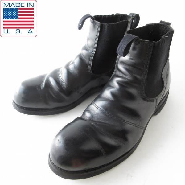 米軍 US NAVY サイドゴアブーツ | 黒 10XW - 札幌 ビンテージ 古着屋