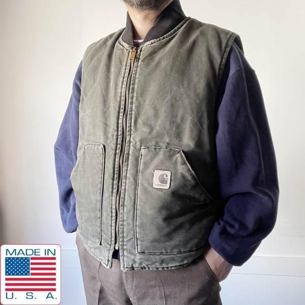 カーハート V02 モスベスト | ビンテージ USA製 - 札幌 ビンテージ