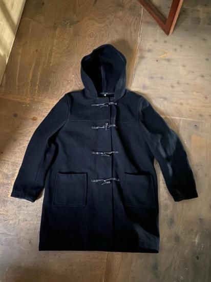 90s “Montgomery By Tibbett” Black Duffle Coat - DESPERATE LIVING