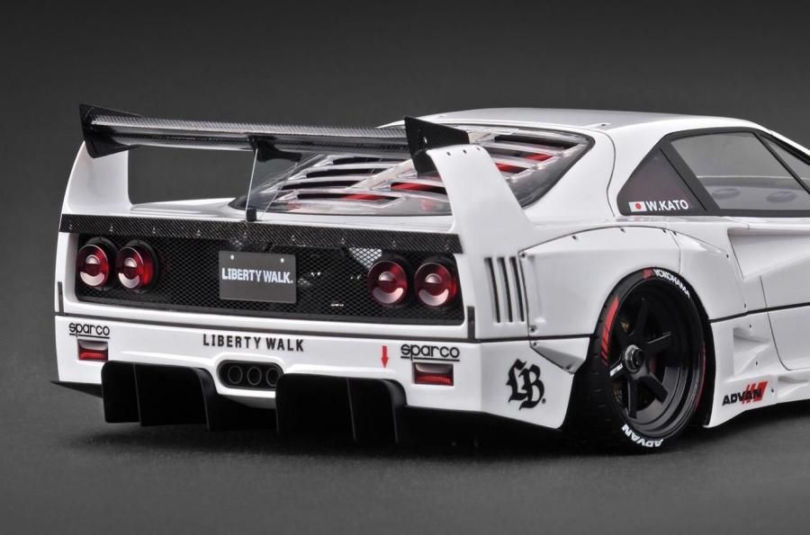 IG3752 1/18 LB-WORKS 40 White - ig-model