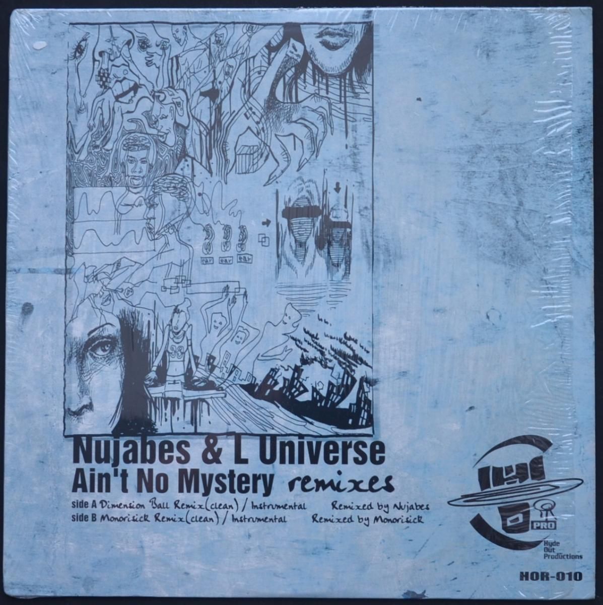 NUJABES FEATURING L-UNIVERSE / AIN'T NO MYSTERY REMIXES (12