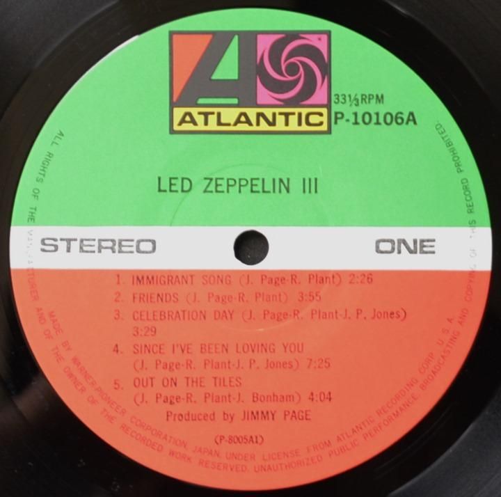 レッド・ツェッペリン LED ZEPPELIN / レッド・ツェッペリン III LED