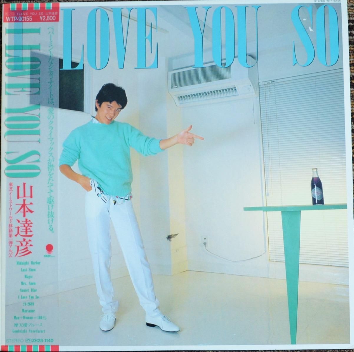 山本達彦 TATSUHIKO YAMAMOTO / I LOVE YOU SO (LP) - HIP TANK RECORDS