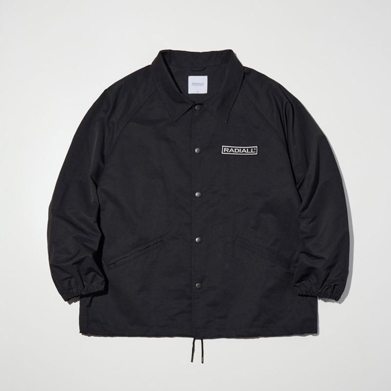 RADIALL / Guidance WINDBREAKER JACKET (Black) - CANVAS CLOTHING