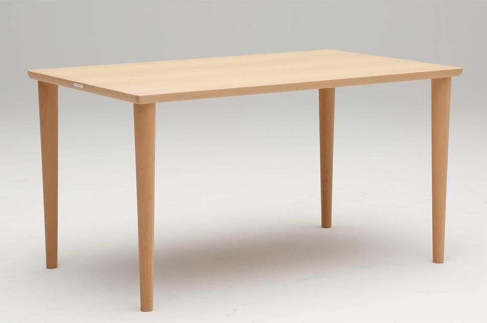 カリモク60+ ダイニングテーブル1500ピュアビーチ色 | Plain Table