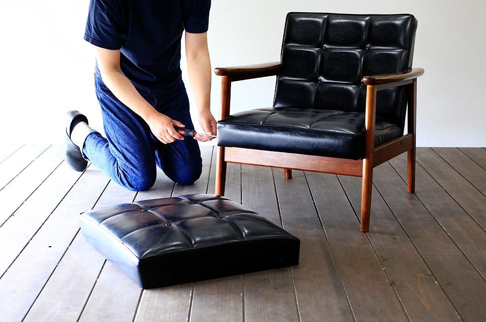 引き取り限定】カリモク家具 カリモク60 チェア オットマン セット売り