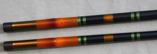 凱ブラックマジョーラ小仕舞竿掛け2本タモの柄1本セットもあり