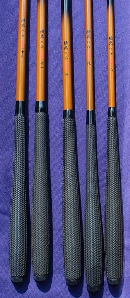むしろ柔！ カーボンロッド 極光ヘラ（中硬） 振出 8～12尺