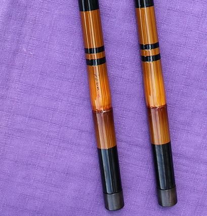 竹の趣 かちどき小仕舞竿掛 別作段巻 二本物 - へらぶな釣具の通販｜鯨