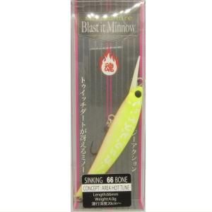 アイジェット ブラストイットミノー66Sボーン