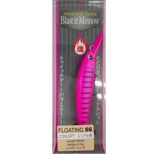 アイジェット ブラストイットミノー66Sボーン