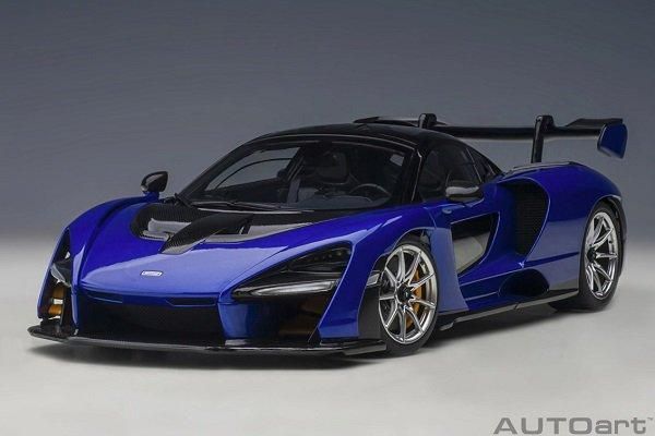 オートアート製 1/18 マクラーレン セナ （メタリック・ブルー