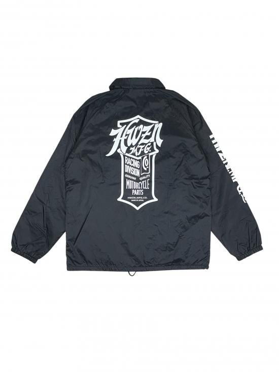 Emblem Logo Coach Jacket (ブラック） - HWZN BROSS
