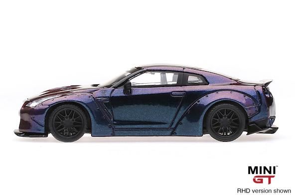 1/64スケール MINI GT LB☆WORKS Nissan GT-R R35 Type 1, リア