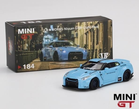 MINI GT 1/64スケール「LB☆WORKS 日産GT-R (R35) Type 1, Rear Wing