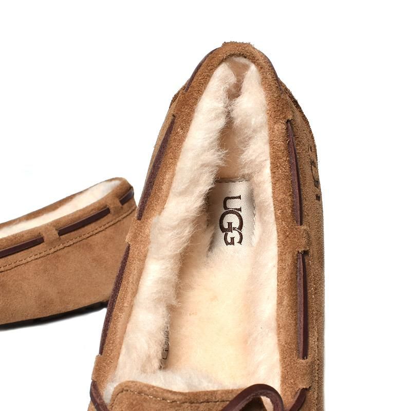 UGG WOMEN DAKOTA CHESTNUT アグ ウィメンズ ダコタ モカシン パンプス