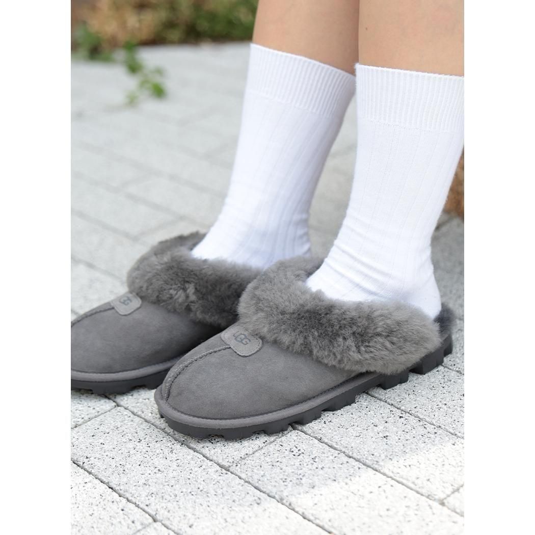 UGG W COQUETTE GRAY アグ ウィメンズ サボ コケット サンダル