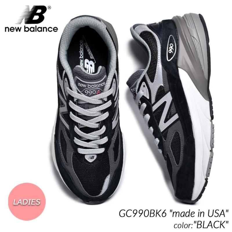 NEW BALANCE GC990BK6 BLACK ニューバランス スニーカー ( 黒 ブラック