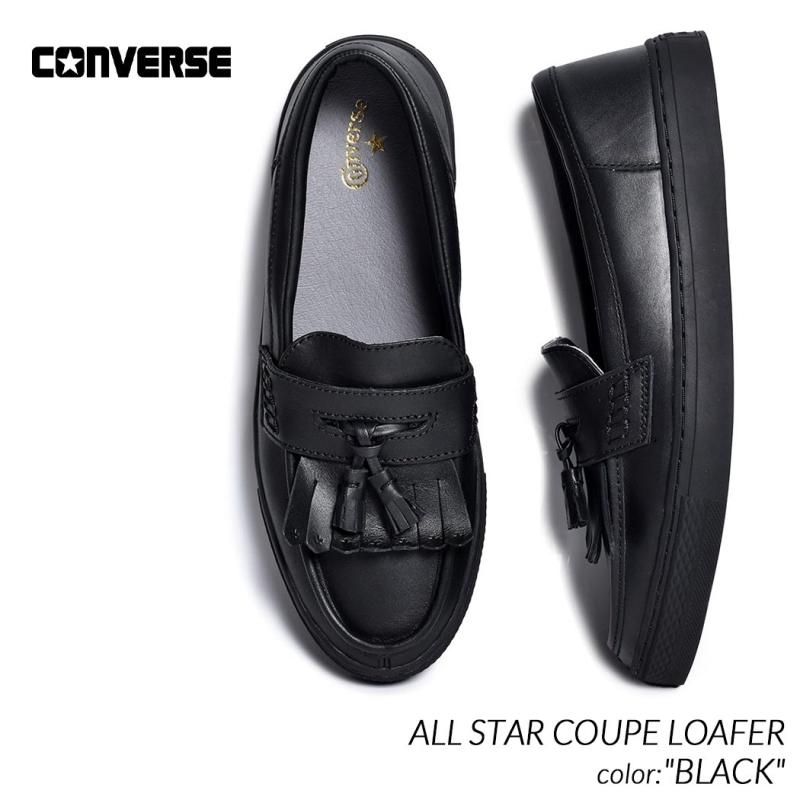 CONVERSE ALL STAR COUPE LOAFER BLACK コンバース オールスター