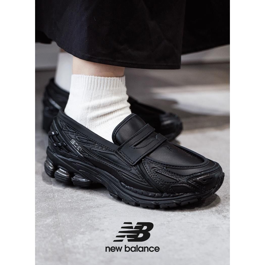 NEW BALANCE U1906LBN LOAFER BLACK LEATHER ニューバランス