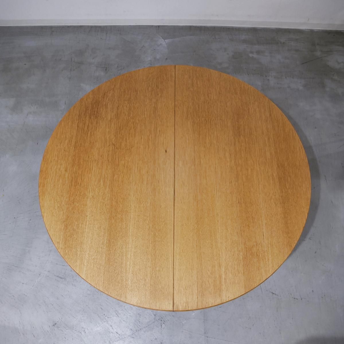 UD17149｜ラウンドダイニングテーブル（オーク）北欧デンマーク