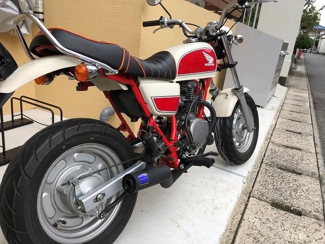 APE カスタム レトロステージスリップオンマフラー - nakazawa