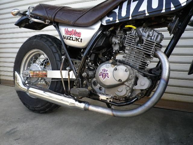 nrf手曲げフィッシュテールマフラー－SUZUKIバンバン200- nakazawa