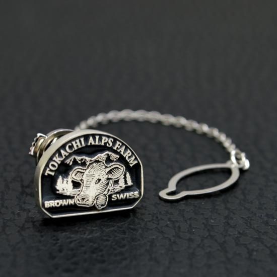 銀製オリジナルピンバッジ|タイタック - 工房史 プレゼント向け