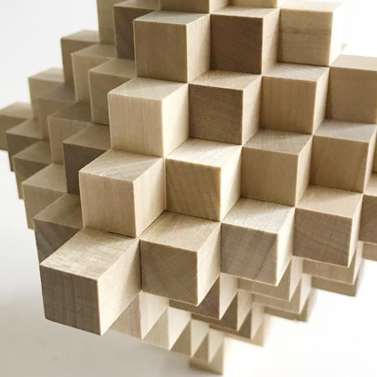 山中組木工房 : 51本組木 / 山中成夫 - Swimsuit Department Shop Online