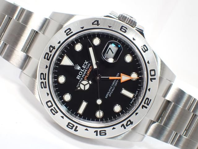 ロレックス エクスプローラーII ブラック 216570 '18年 - 腕時計専門店