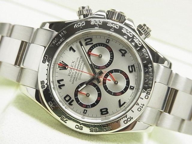 ロレックス デイトナ 18Kホワイトゴールド シルバーAR Ref.116509 Z番