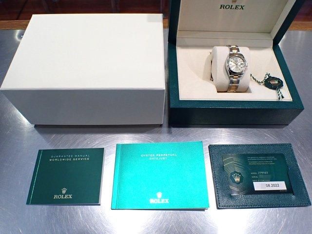 ROLEX DATEJUST デイトジャスト内外箱美品付属品セット 79174 ROLEX