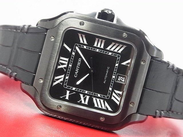 カルティエ サントス ドゥ カルティエ LM ブラック Ref.WSSA0039