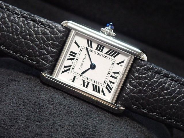 カルティエ タンクマスト SM ソーラービート レザーストラップ 未使用