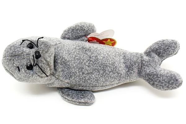 TY Beanie Baby/ビーニーベイビー・ぬいぐるみ・アザラシ・Slippery