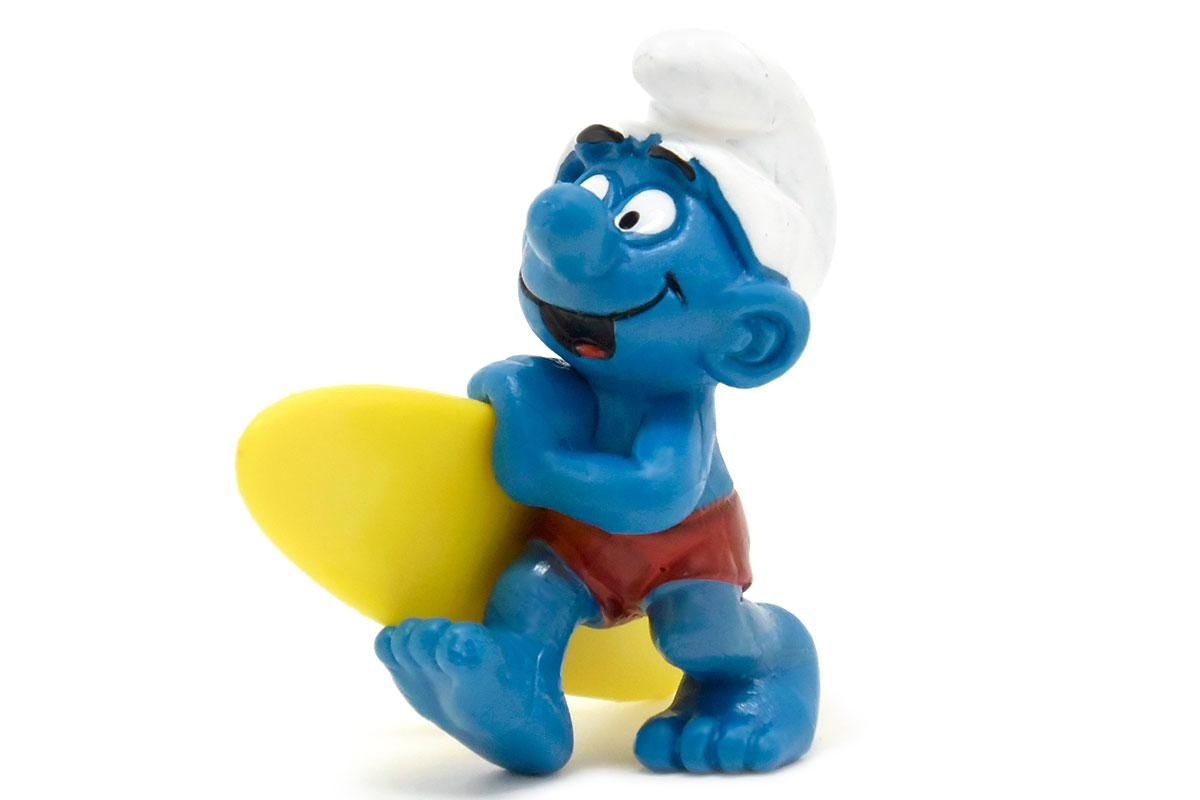 SMURFS/スマーフ・PVC Figure/フィギュア 「スマーフ・Surfer