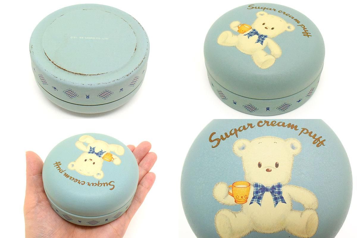 Sugar cream puff/シュガークリームパフ・Tin Case・缶ケース・小物