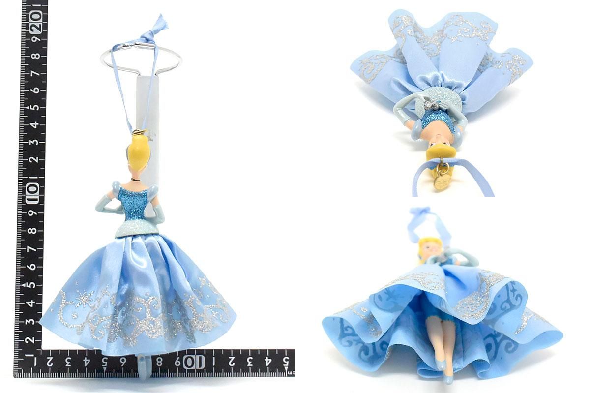 シンデレラ ディズニーストア オーナメント 【ジャック&ガス】ガラスの