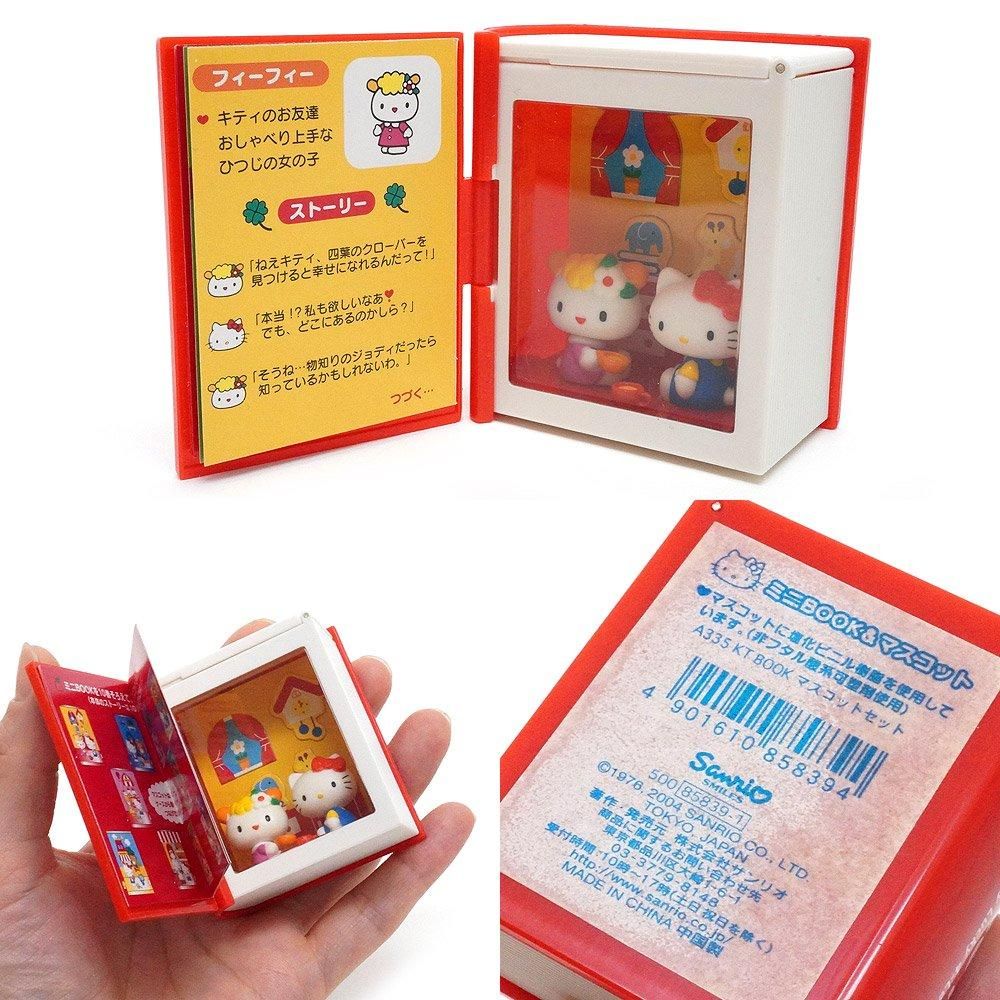 Hello Kitty/ハローキティ・ミニBOOK & マスコット10種コンプリート