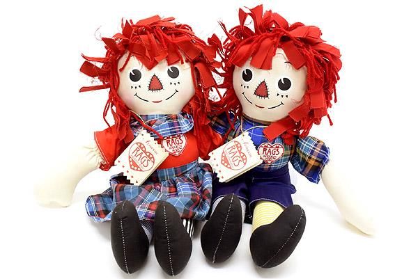 Raggedy Ann & Andy ラガディアン&アンディ ドール・人形・ぬいぐるみ