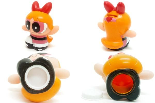 THE POWERPUFF GIRLS/パワーパフガールズ「ソフビ貯金箱3体セット