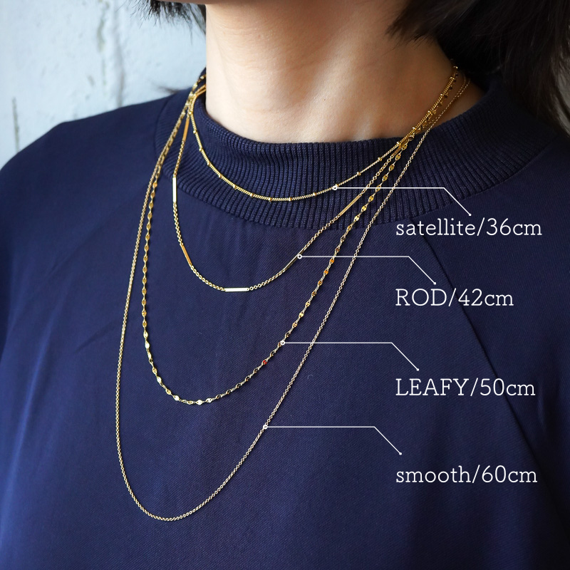 minikin]14kgf［smooth］ネックレスチェーン