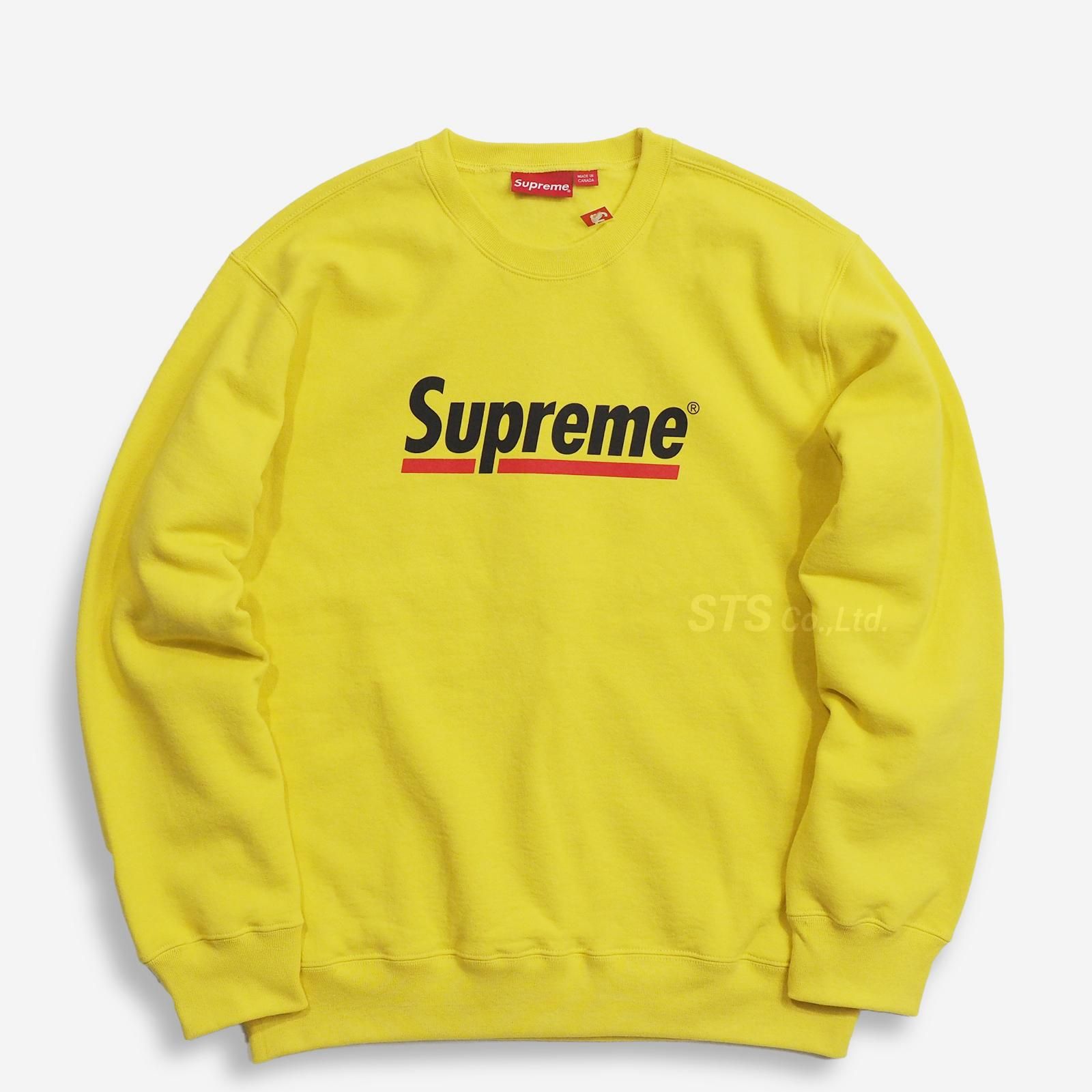 Supreme - Underline Crewneck - ParkSIDER