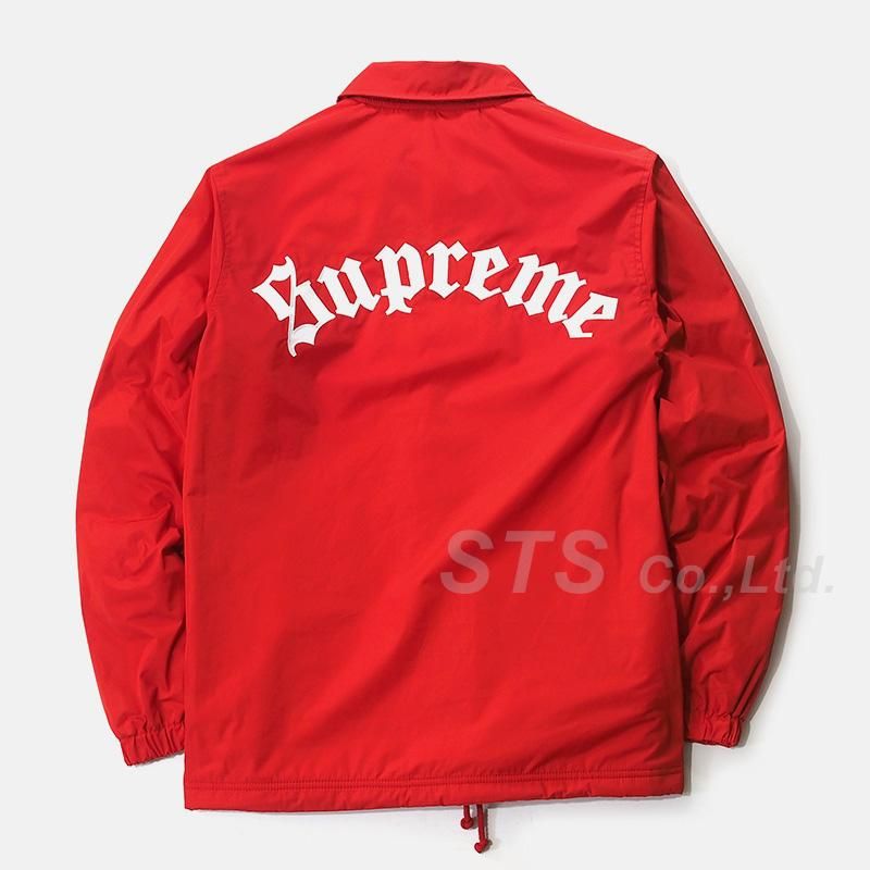 Supreme - Old English Coaches Jacket - ParkSIDER