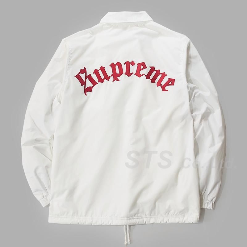 Supreme - Old English Coaches Jacket - ParkSIDER