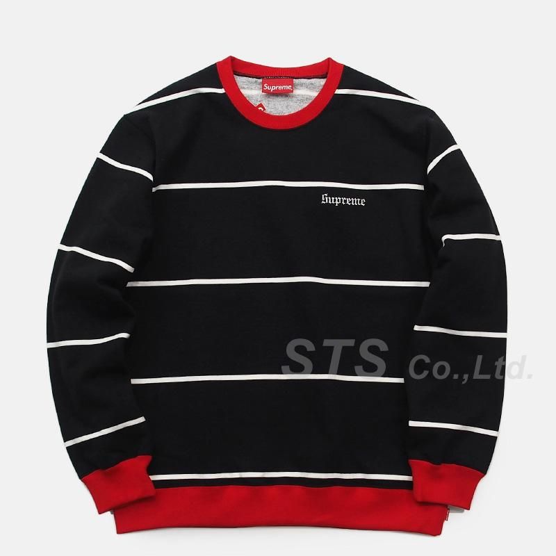 Supreme - Striped Crewneck - ParkSIDER