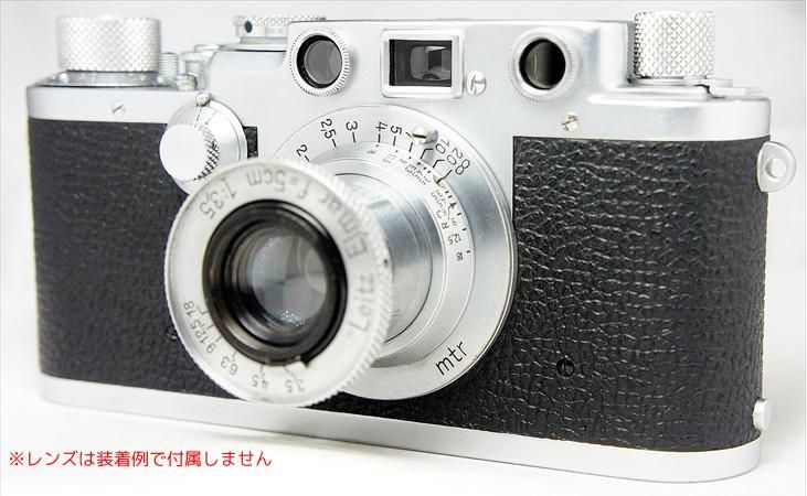 バルナックライカ定番機種！♪ バルナックライカIIIf（3f）ブラック