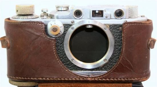 整備済み】バルナックライカDIII（D3）+Leica革ケース - バルナック