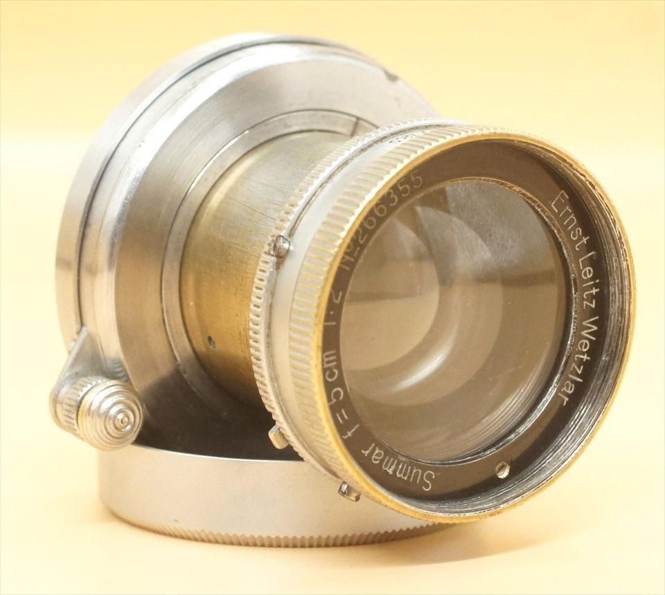 ズマール50mmf2 単焦点レンズ綺麗じゃないほうのそういう写りの