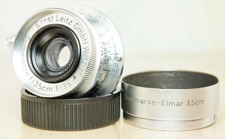 レンズキャップ・レンズフード付属 Summaron（ズマロン）35mmF3